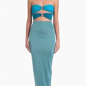 Baobab Collection Turquoise Maxi Dress
